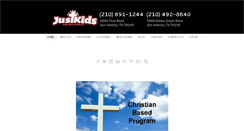 Desktop Screenshot of myjustkids.com